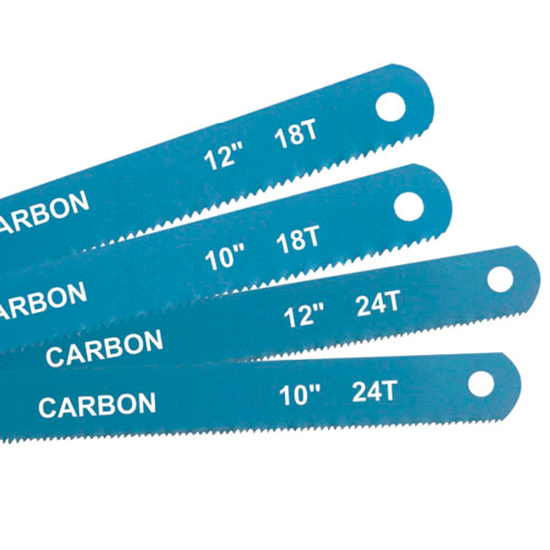 Carbon steel hand hacksaw blades