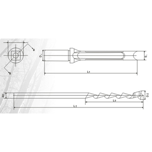 HIGH-CARBON STEEL CHISEL BIT SERIES