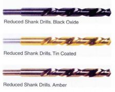 HSS Reduced Straight Shank Drills 　