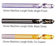 HSS Screw Machine Length Drills