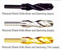 HSS Reduced Shank Drills - Silver and Demming