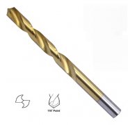 high speed steel jobber length drill bits, roll-forged, poli